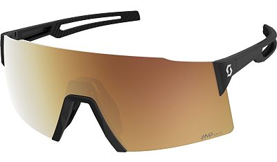 Превью  Велоочки SCOTT Stride Compact LS Black, Линзы: AMP Gold Chrome (425117-0001374)